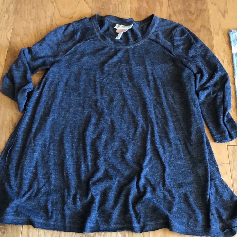 Jessica Simpson Nursing Navy Long Sleeve Tee